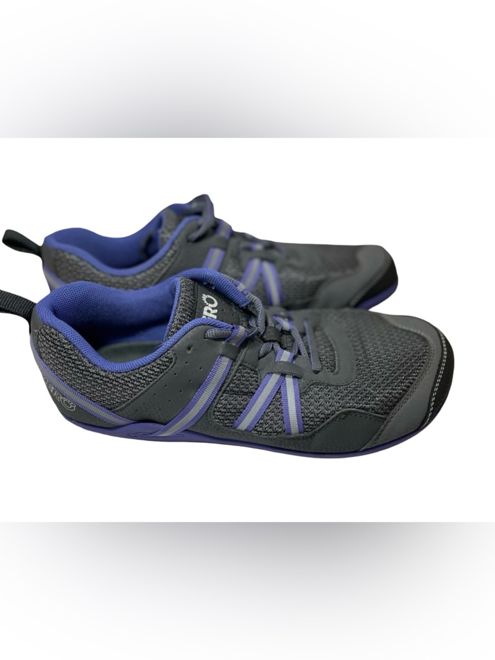 Xero Shoes Prio Grey Purple Minimalist Barefoot Running Shoes - Picture 4 of 8